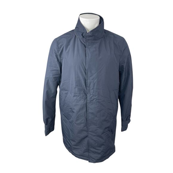 Paul & Shark Yachting Typhoon 20000 Blue Hoodie Windproof Zip Up Coat Jacket L